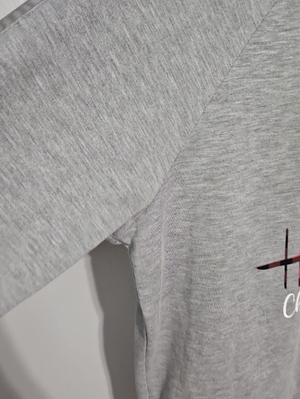 Hallmark Gray Holiday Hoodie - Picture 3 of 6